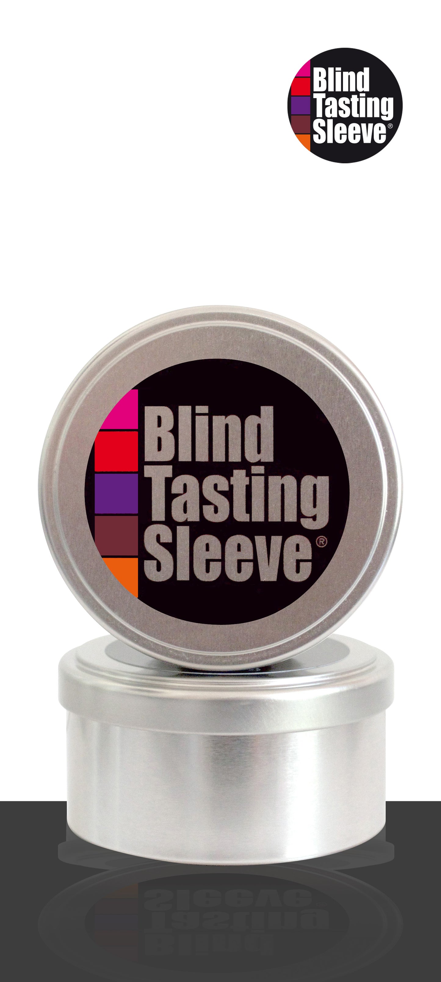 Set de 8 Blind Tasting Sleeve® - Numérotation de 1 à 8 - Blanc
