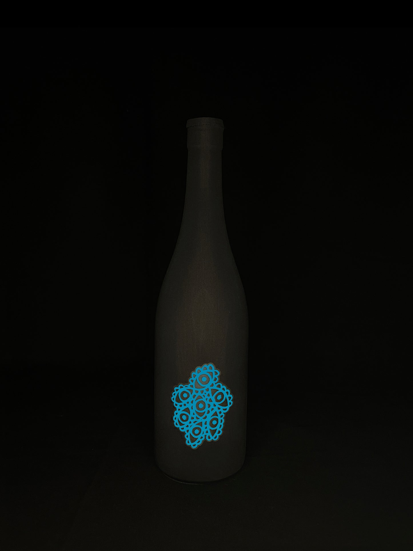 Blind Tasting Sleeve® 75CL - Flower Eyes by MBR - Bleu