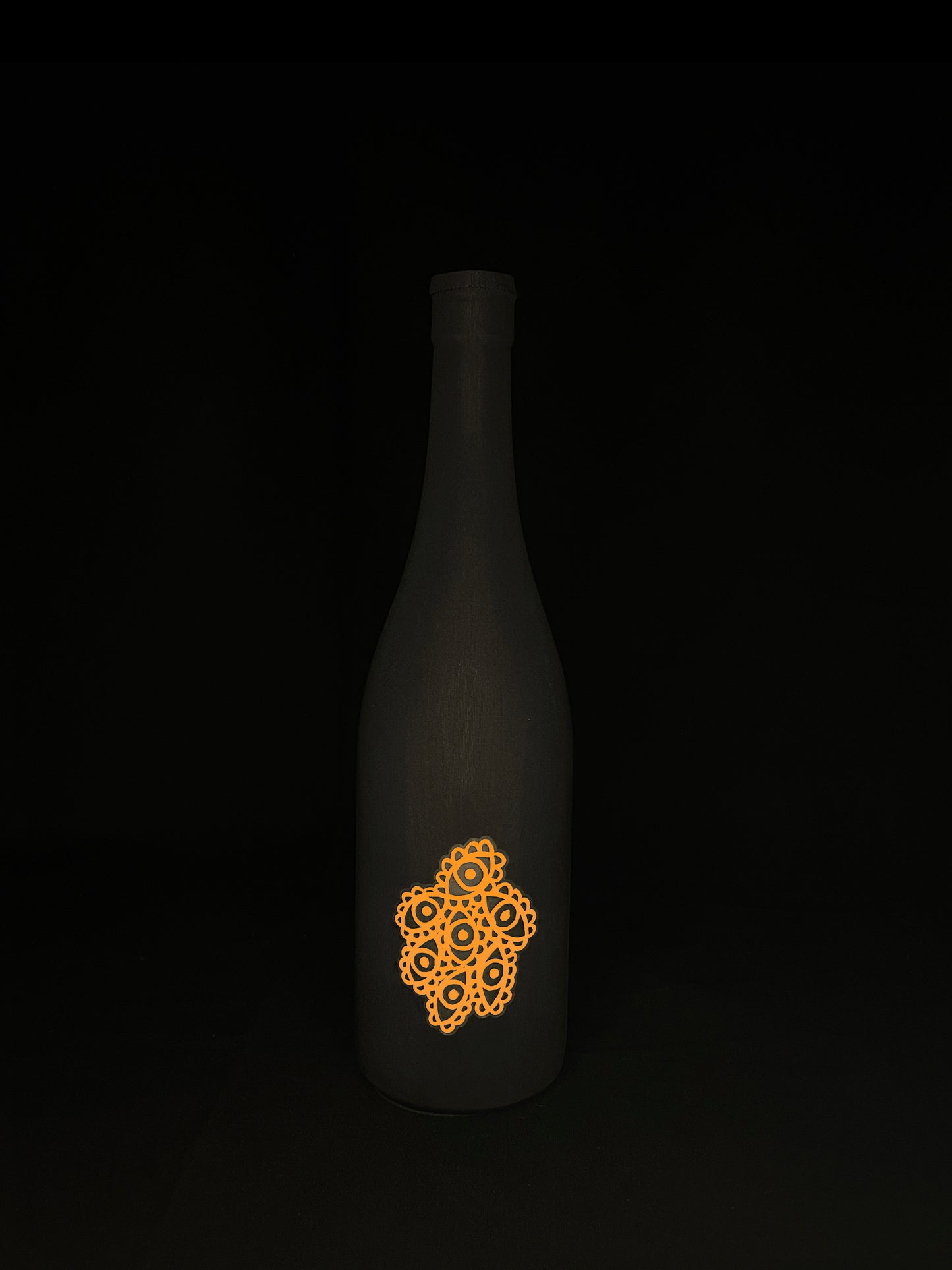 Blind Tasting Sleeve® 75CL - Flower Eyes by MBR - Orange