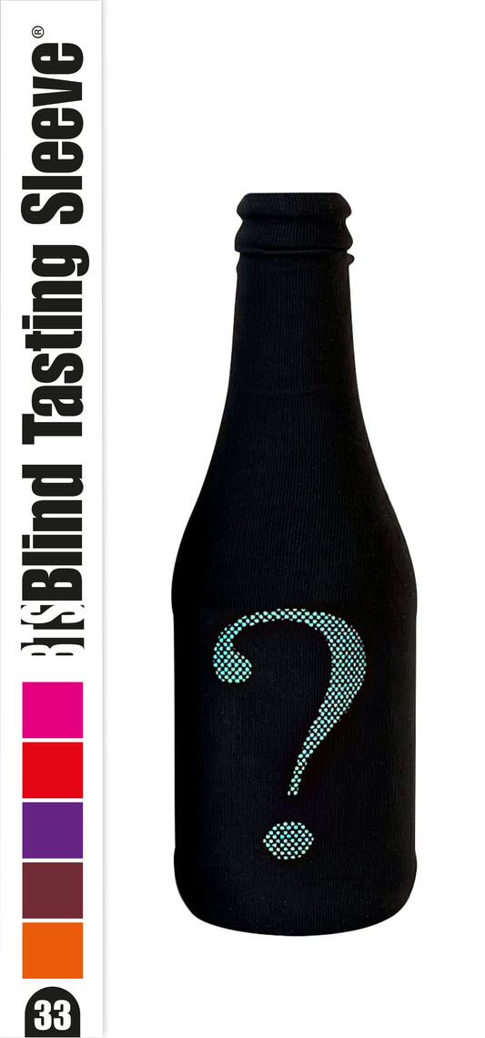 Chaussette de dégustation à l'aveugle - Blind Tasting Sleeve® 33CL - Turquoise