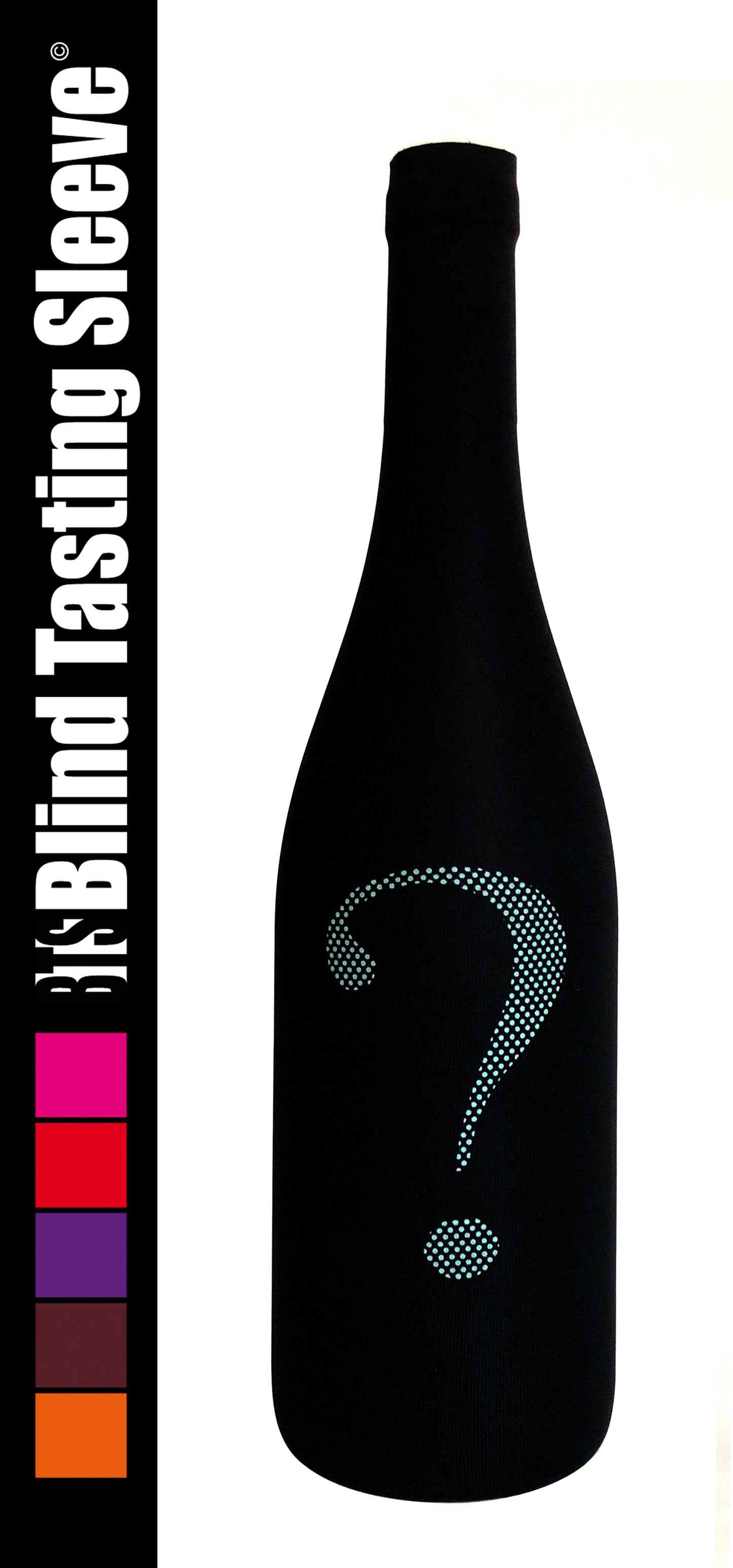 SLEEVE FOR WINE TASTINGS - BLIND TASTING SLEEVE® 75CL - TURQUOISE