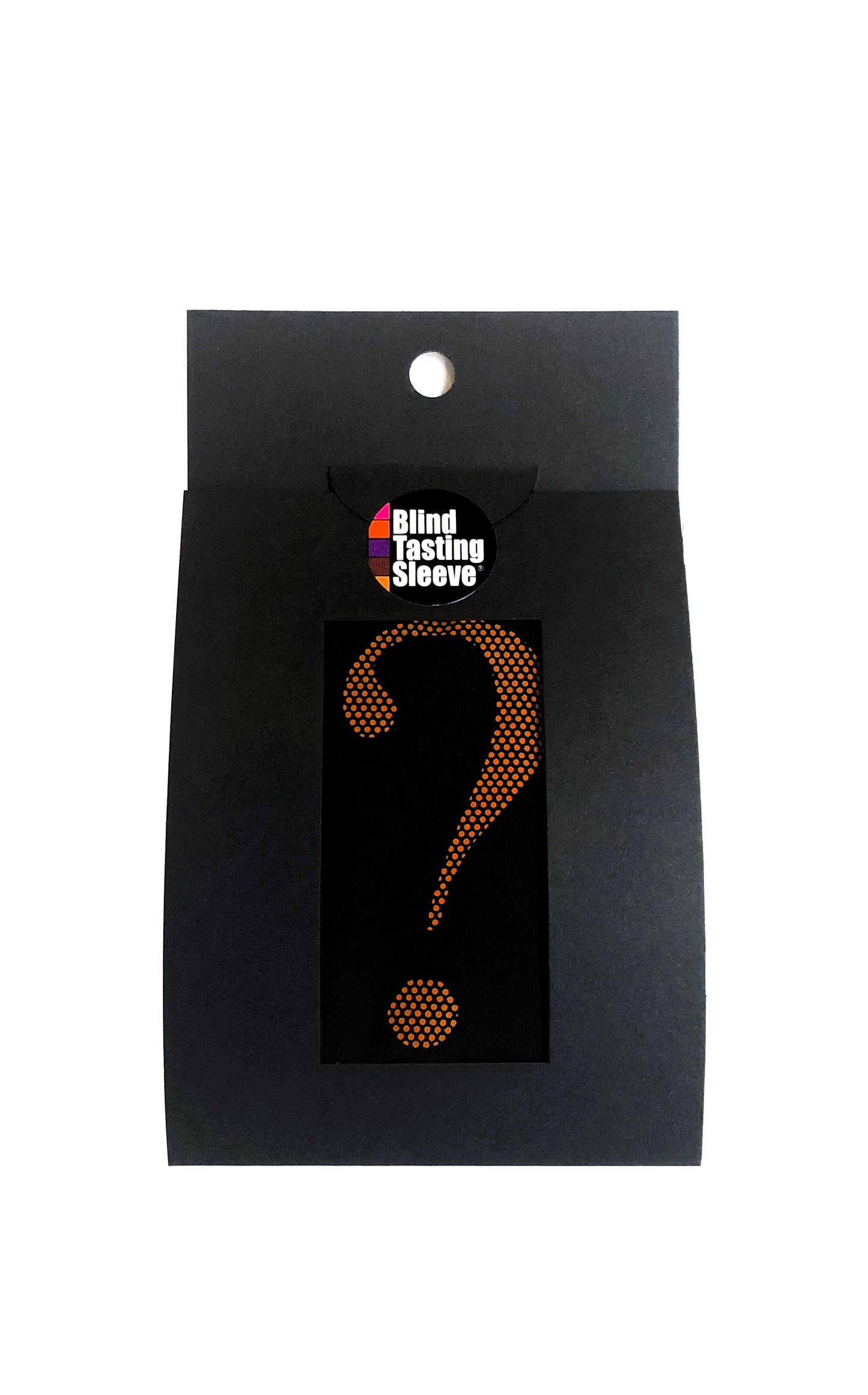 SLEEVE FOR WINE TASTINGS - BLIND TASTING SLEEVE® 75CL - ORANGE